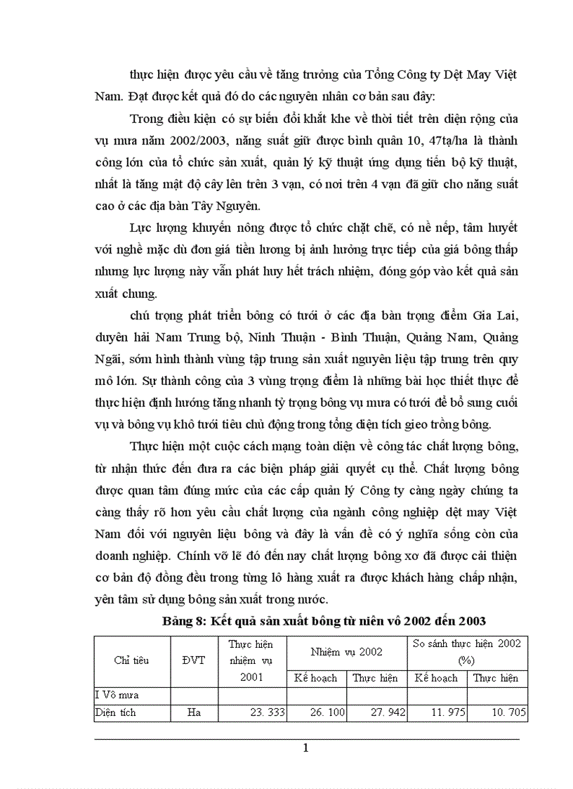 image for page Giải pháp phát triển nguyên liệu bông đáp ứng nhu cầu ngành dệt may Việt Nam đến năm 2010 1