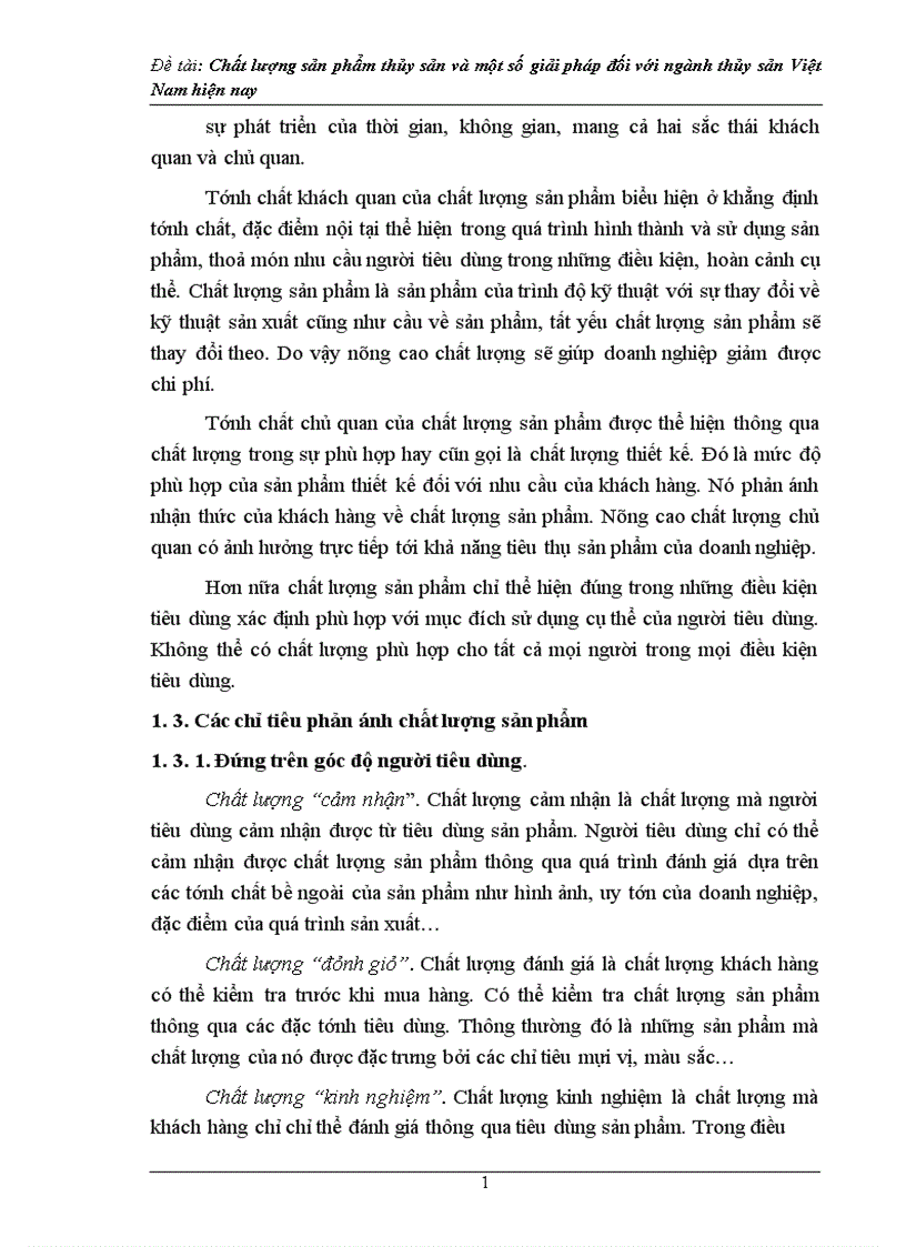 image for page Chất lượng sản phẩm thủy sản và một số giải pháp đối với ngành thủy sản Việt Nam hiện nay 1