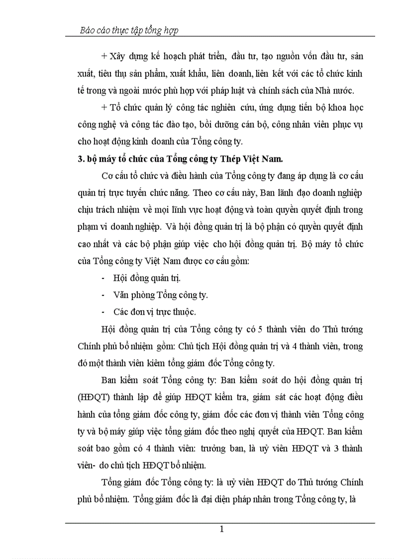 image for page Hoạt động của Tổng công ty Thép Việt Nam