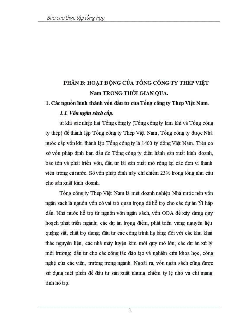 image for page Hoạt động của Tổng công ty Thép Việt Nam