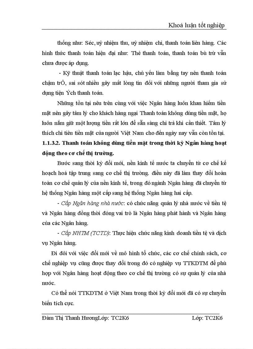 image for page Một số vấn đề về Thanh toán không dùng tiền mặt tại NHĐT PT Cao Bằng Thực trạng và giải pháp