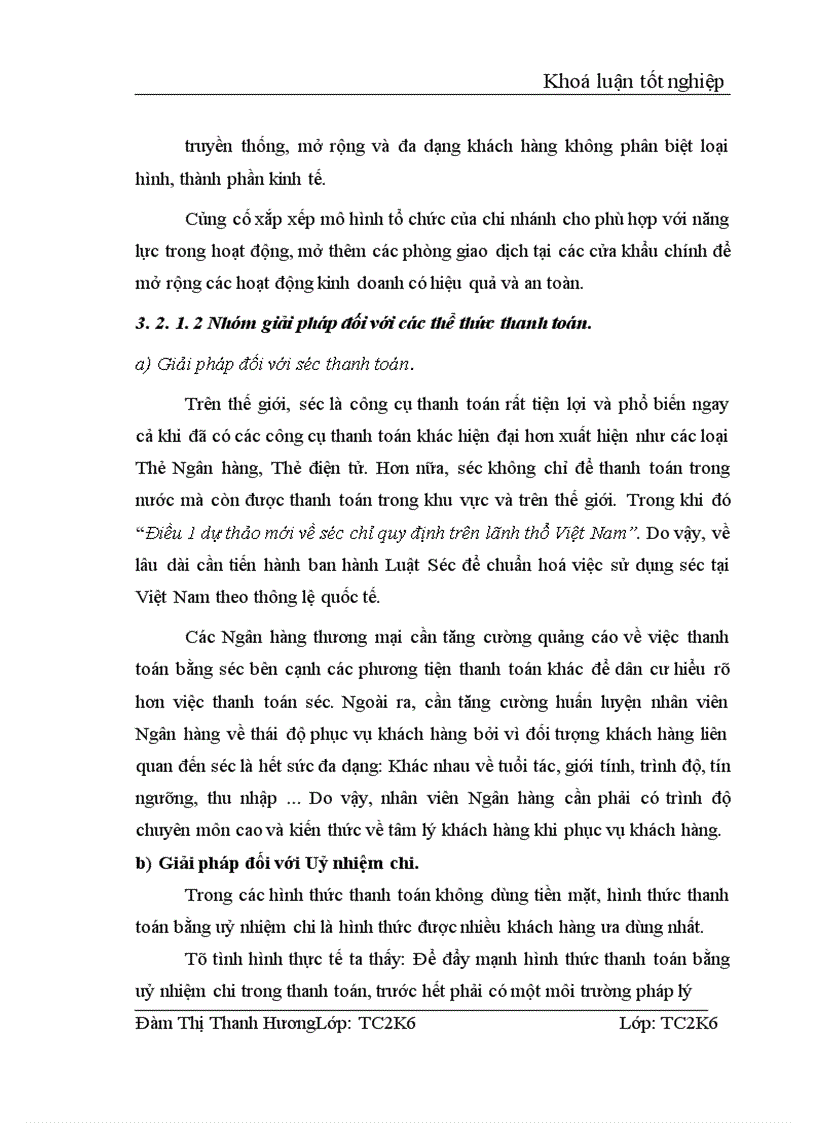 image for page Một số vấn đề về Thanh toán không dùng tiền mặt tại NHĐT PT Cao Bằng Thực trạng và giải pháp