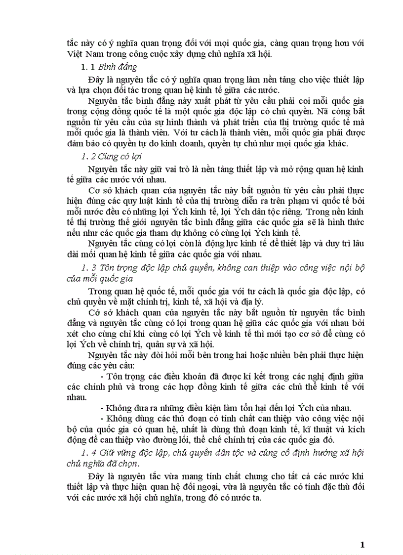 image for page Vấn đề mở rộng và nâng cao hiệu quả kinh tế đối ngoại 1