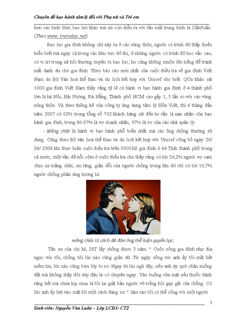 image for page Đánh giá thực trạng bạo hành tâm lý trong gia đình đối với phụ nữ và trẻ em