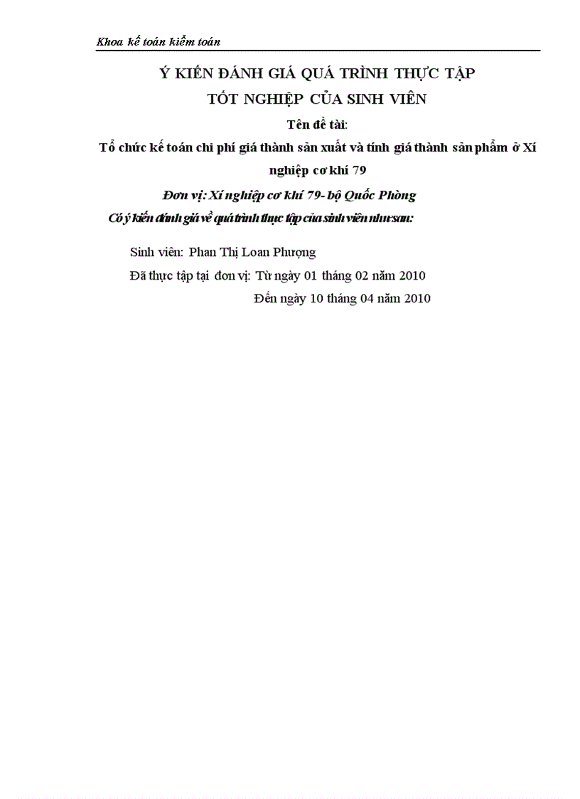 image for page KẾ TOÁN CHI PHÍ SẢN XUẤT VÀ TÍNH GIÁ THÀNH SẢN PHẨM TẠI XÍ NGHIỆP CƠ KHÍ 79