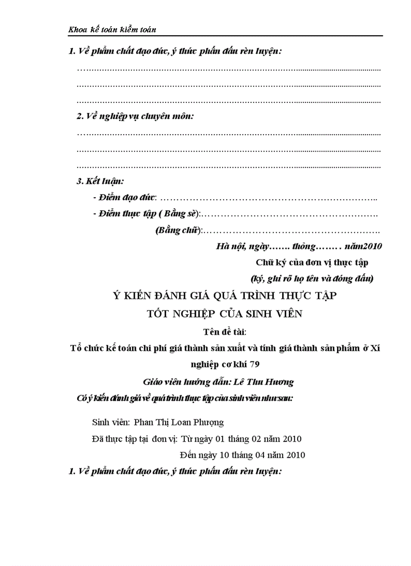 image for page KẾ TOÁN CHI PHÍ SẢN XUẤT VÀ TÍNH GIÁ THÀNH SẢN PHẨM TẠI XÍ NGHIỆP CƠ KHÍ 79