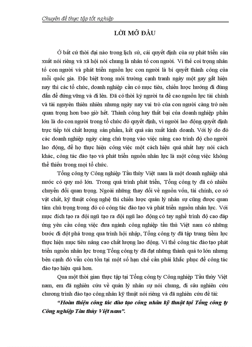 image for page Hoàn thiện công tác đào tạo công nhân kỹ thuật tại Tổng công ty Công nghiệp Tàu thủy Việt nam 1