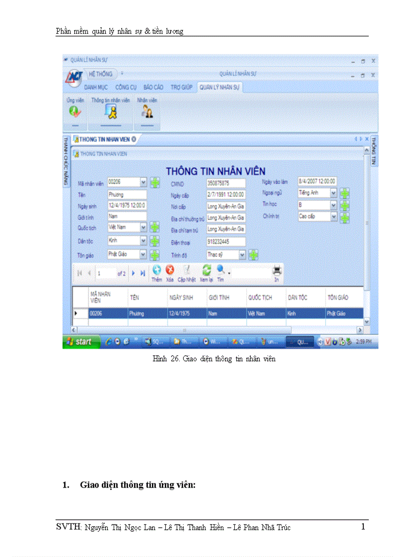 image for page Phần mềm quản lý nhân sự tiền lương 1