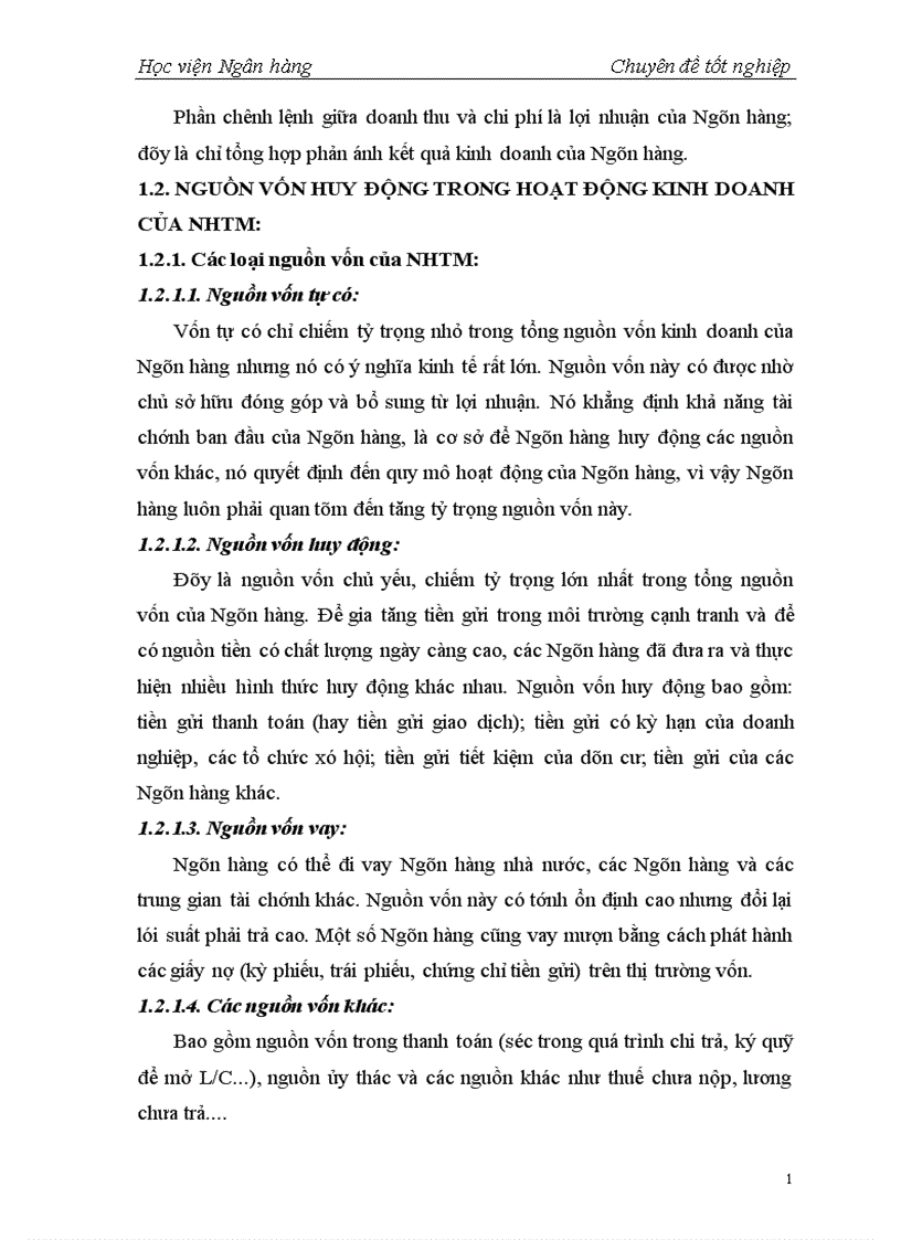 image for page Giải pháp nhằm mở rộng và phát triển hoạt động huy động vốn tại Ngân hàng Đầu tư và Phát triển Đông Anh 1