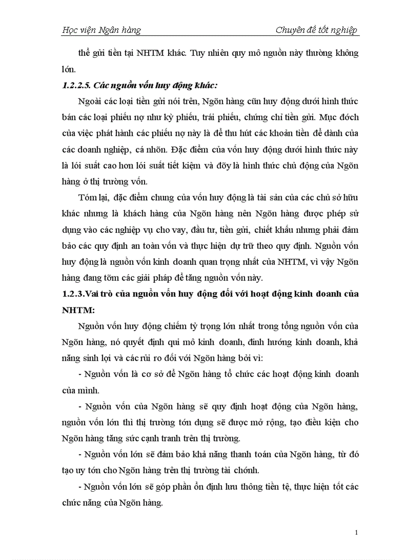image for page Giải pháp nhằm mở rộng và phát triển hoạt động huy động vốn tại Ngân hàng Đầu tư và Phát triển Đông Anh 1