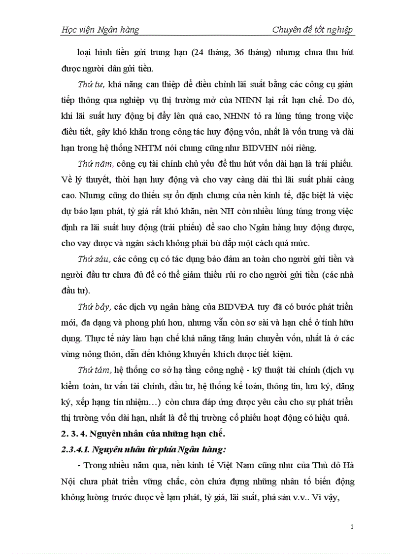 image for page Giải pháp nhằm mở rộng và phát triển hoạt động huy động vốn tại Ngân hàng Đầu tư và Phát triển Đông Anh 1