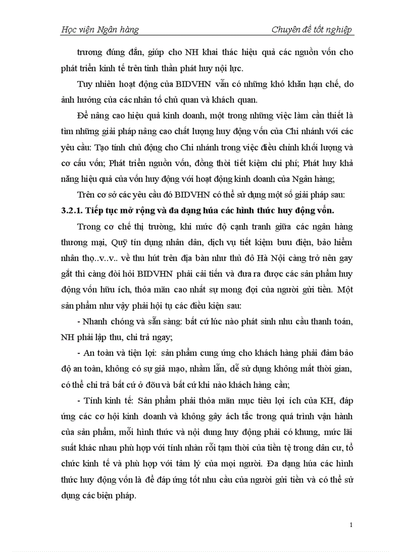 image for page Giải pháp nhằm mở rộng và phát triển hoạt động huy động vốn tại Ngân hàng Đầu tư và Phát triển Đông Anh 1