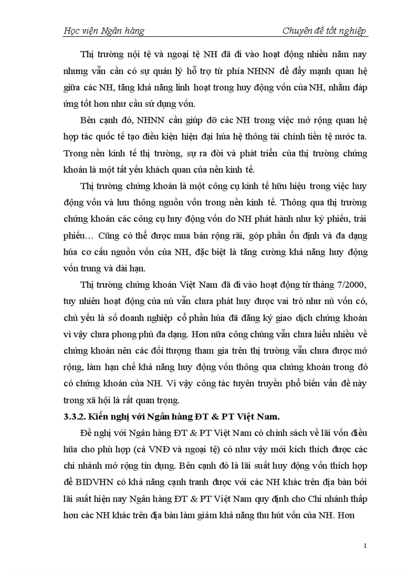 image for page Giải pháp nhằm mở rộng và phát triển hoạt động huy động vốn tại Ngân hàng Đầu tư và Phát triển Đông Anh 1