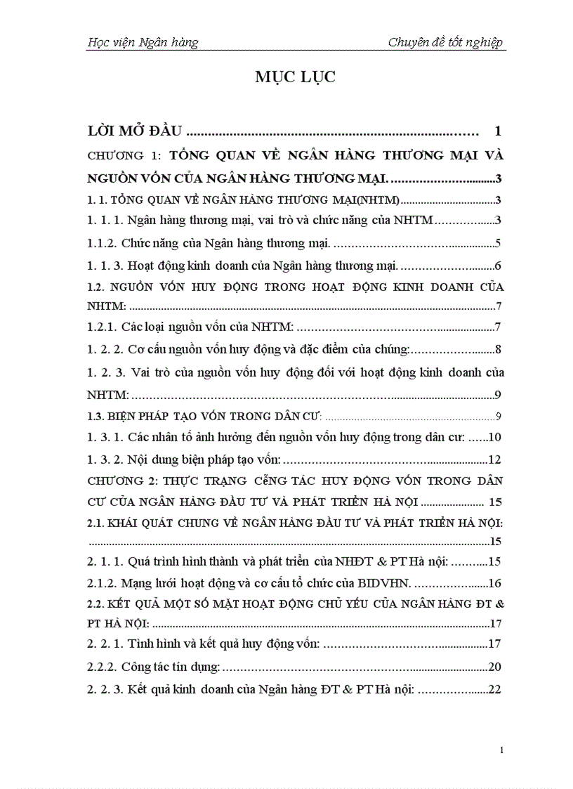 image for page Giải pháp nhằm mở rộng và phát triển hoạt động huy động vốn tại Ngân hàng Đầu tư và Phát triển Đông Anh 1