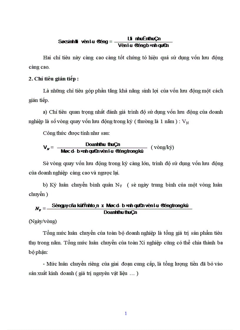 image for page Nghiên cứu tình hình quản lý và sử dụng vốn lưu động tại Công ty cổ phần Chương Dương Hà Nội 1