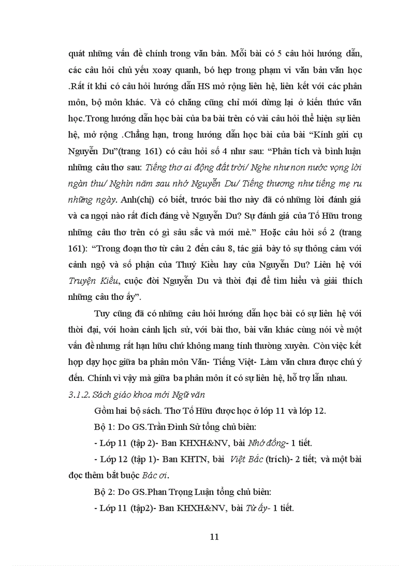 image for page Dạy học thơ Tố Hữu ở nhà trường PTTH theo hướng Tích hợp 1