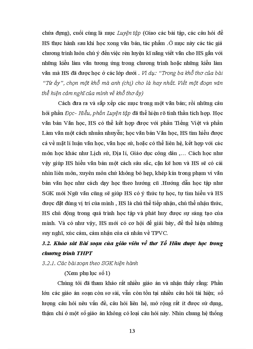 image for page Dạy học thơ Tố Hữu ở nhà trường PTTH theo hướng Tích hợp 1