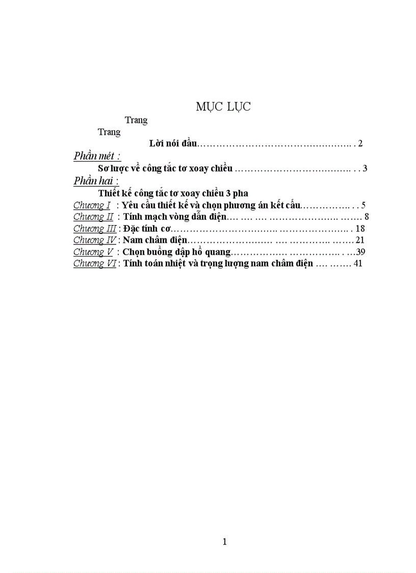 image for page Thiết kế khí cụ điện hạ áp công tắc tơ xoay chiều ba pha 1