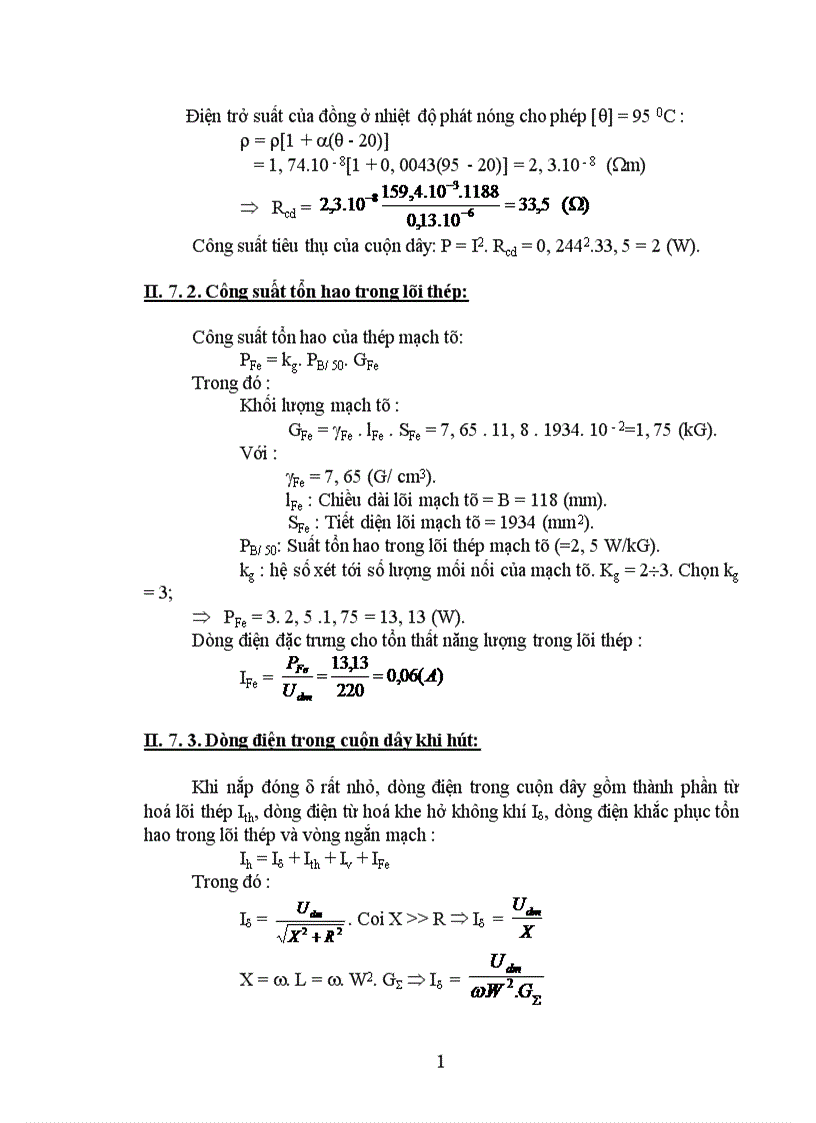 image for page Thiết kế khí cụ điện hạ áp công tắc tơ xoay chiều ba pha 1