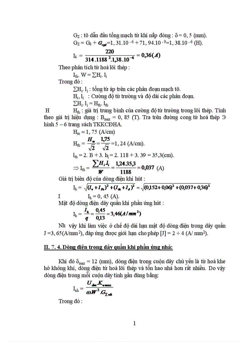 image for page Thiết kế khí cụ điện hạ áp công tắc tơ xoay chiều ba pha 1