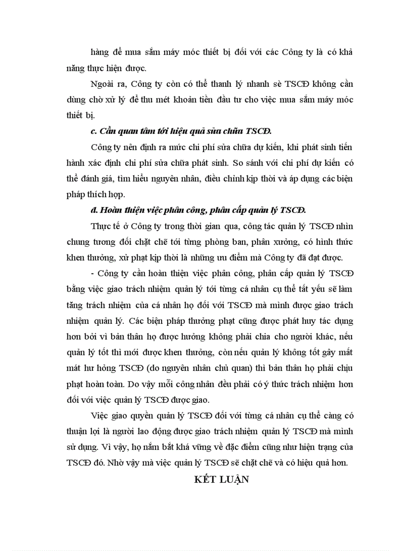 image for page Thực trạng về vốn cố định tại Công ty May Thăng Long