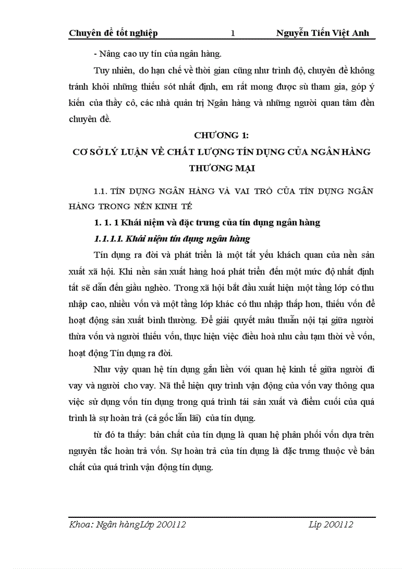 image for page Giải pháp nâng cao chất lượng tín dụng tại Ngân Hàng TMCP Việt Á 1