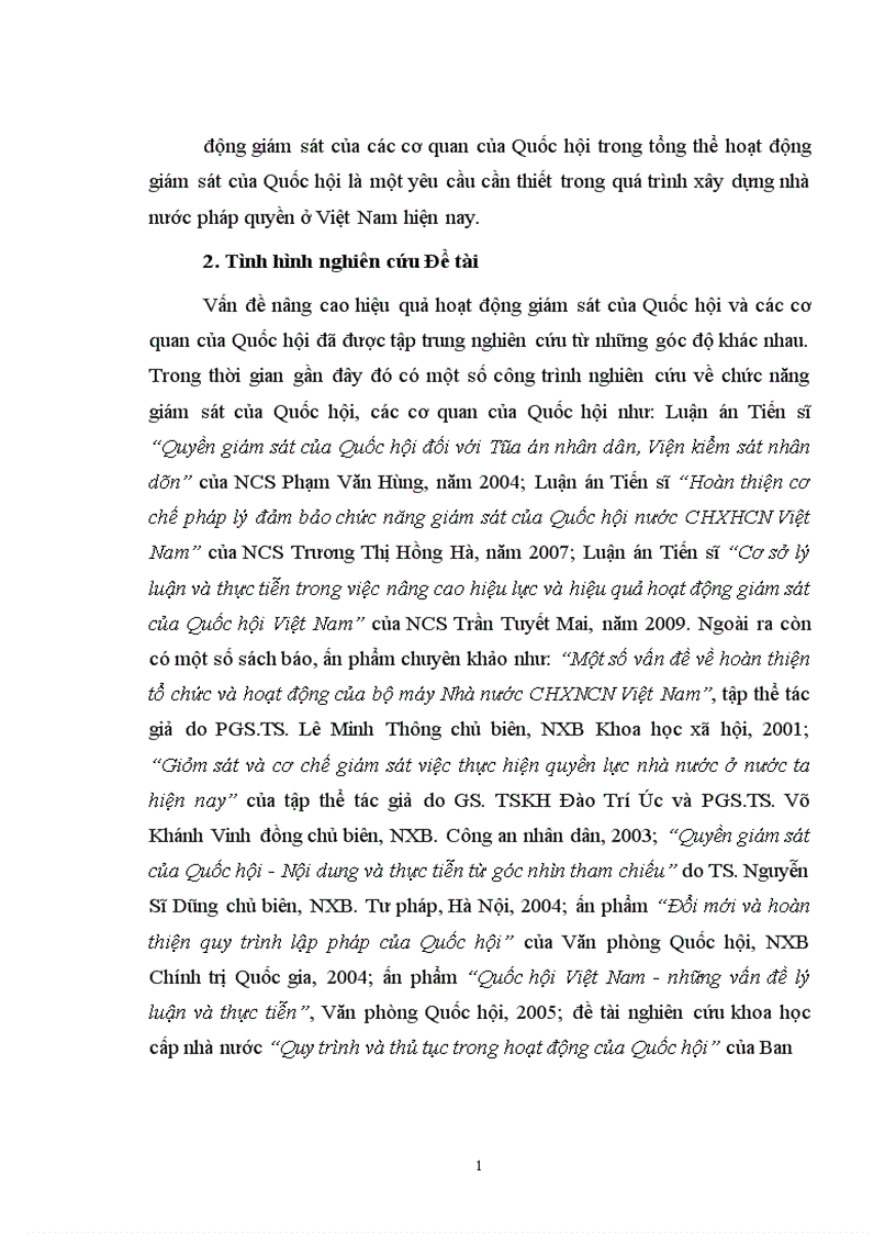 image for page nâng cao hiệu quả hoạt động giám sát tối cao của quốc hội hiệu quả hoạt động giám sát của các cơ quan của quốc hội