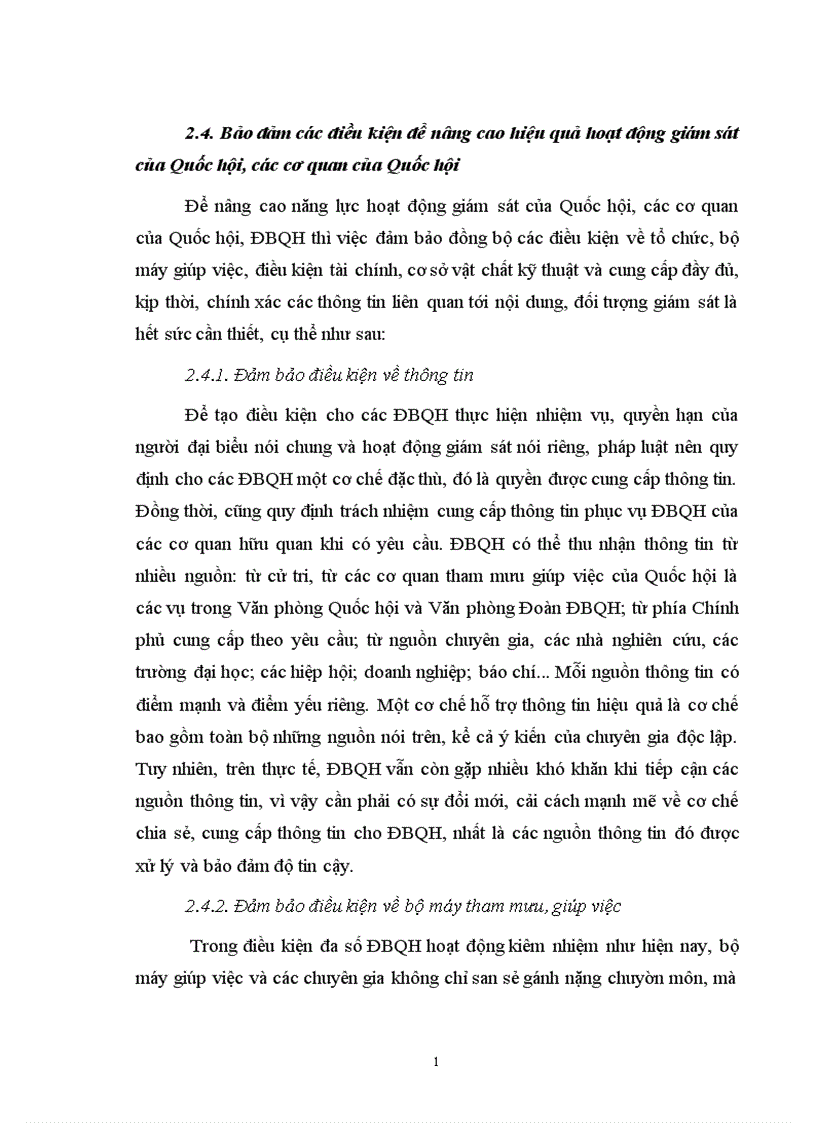 image for page nâng cao hiệu quả hoạt động giám sát tối cao của quốc hội hiệu quả hoạt động giám sát của các cơ quan của quốc hội
