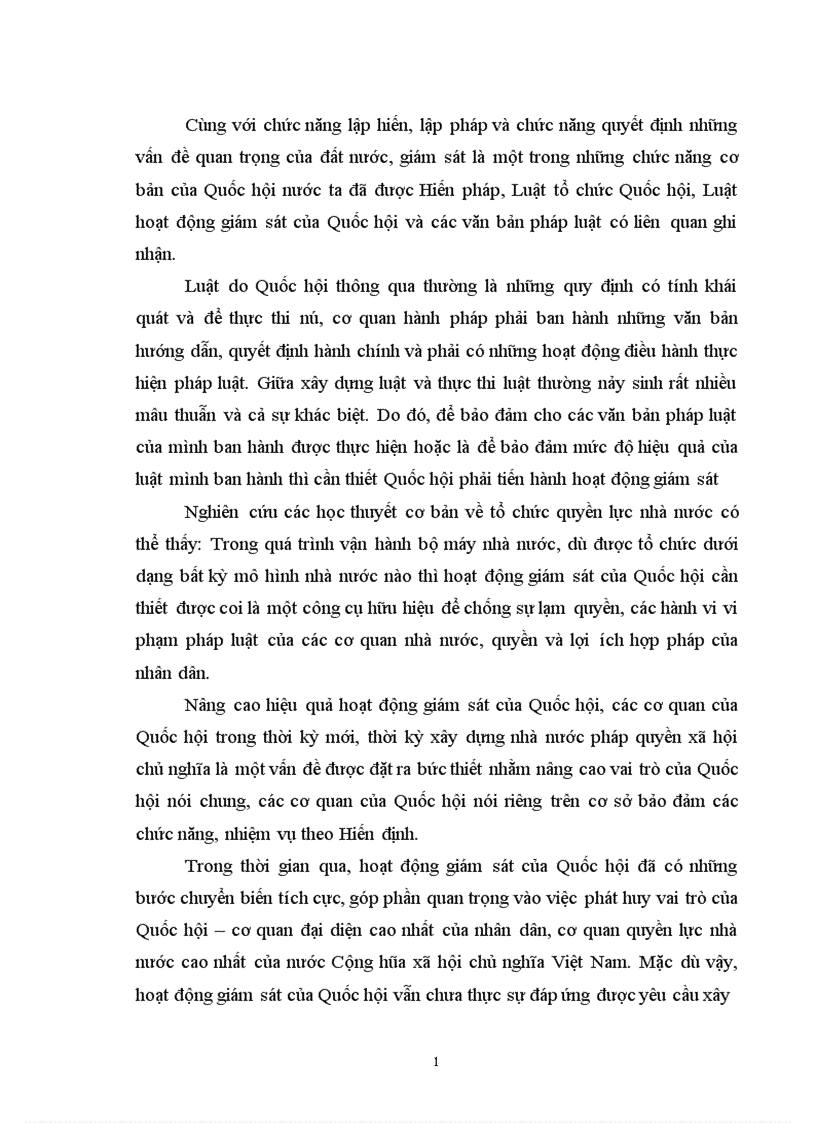 image for page nâng cao hiệu quả hoạt động giám sát tối cao của quốc hội hiệu quả hoạt động giám sát của các cơ quan của quốc hội