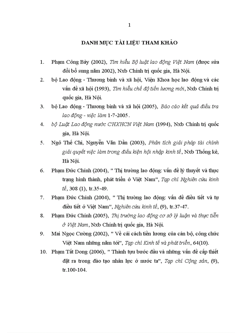 image for page Vận dụng lý luận hàng hóa sức lao động của C Mác vào phát triển thị trường lao động ở nước ta 1