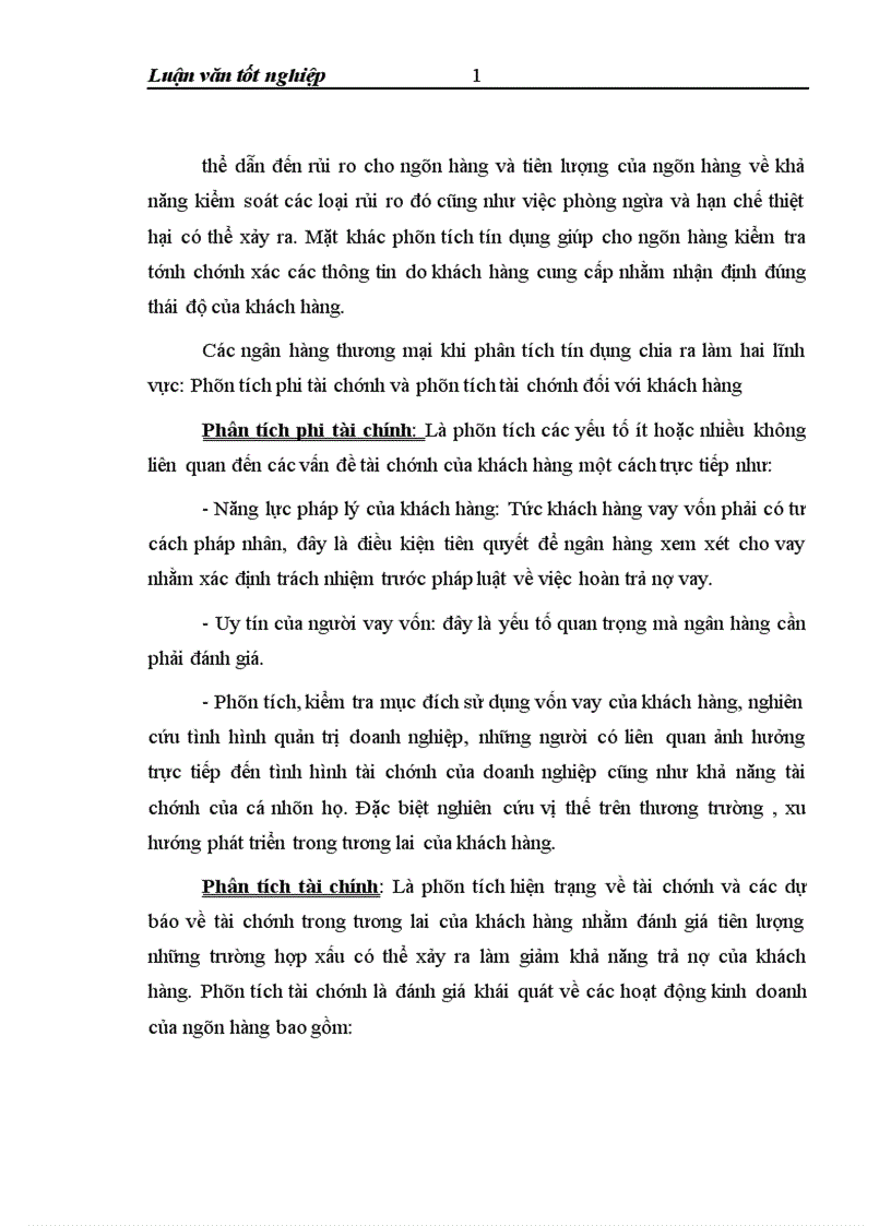 image for page Quản lý tín dụng ngắn hạn tại chi nhánh Ngân hàng ĐT PT Hưng Yên 1