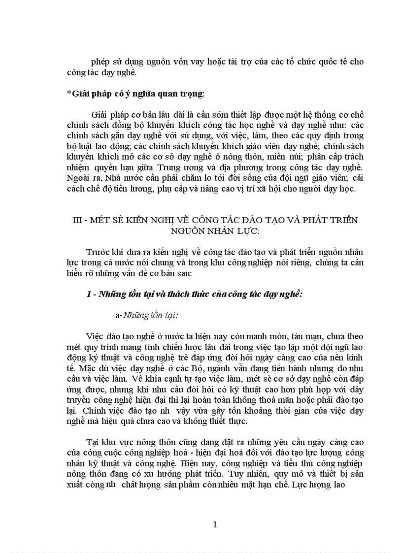 image for page Hoàn thiện công tác đào tạo và phát triển nguồn nhân lực cho khu công nghiệp và chế xuất 1