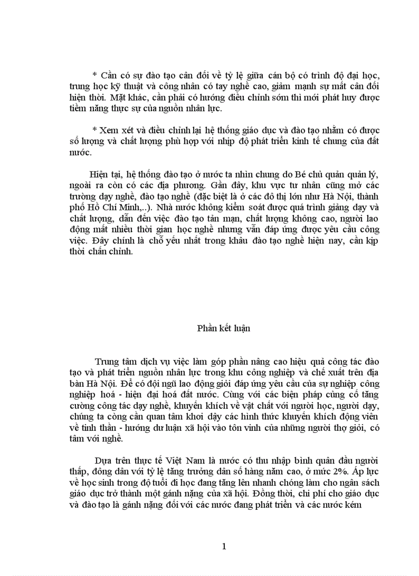 image for page Hoàn thiện công tác đào tạo và phát triển nguồn nhân lực cho khu công nghiệp và chế xuất 1