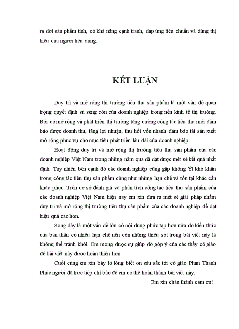 image for page Thực trạng và một số giải pháp nhằm duy trì và mở rộng thị trường tiêu thụ sản phẩm của các doanh nghiệp Việt Nam hiện nay 1