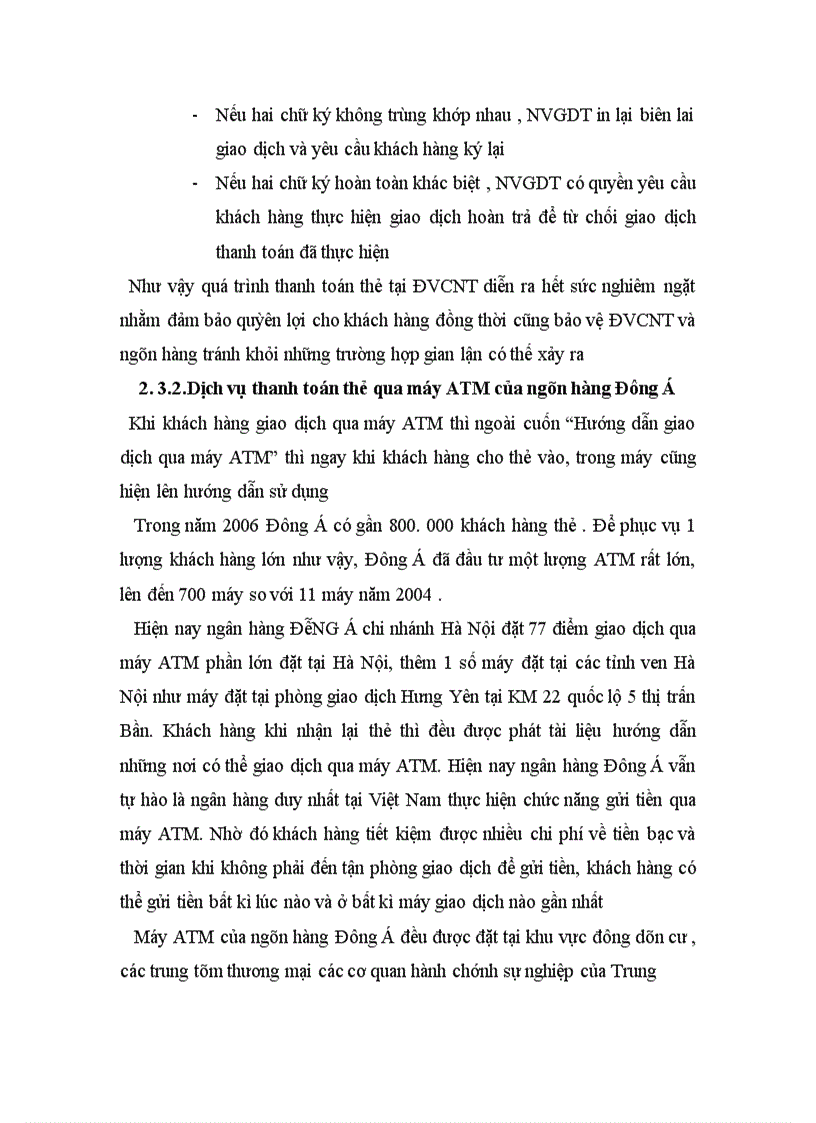 image for page Giải pháp phát triển nghiệp vụ phát hành và thanh toán thẻ tại ngân hàng Đông Á chi nhánh Hà Nội 1