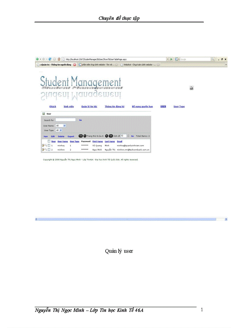 image for page Xây dựng website sinh viên nội trú đại học kinh tế quốc dân
