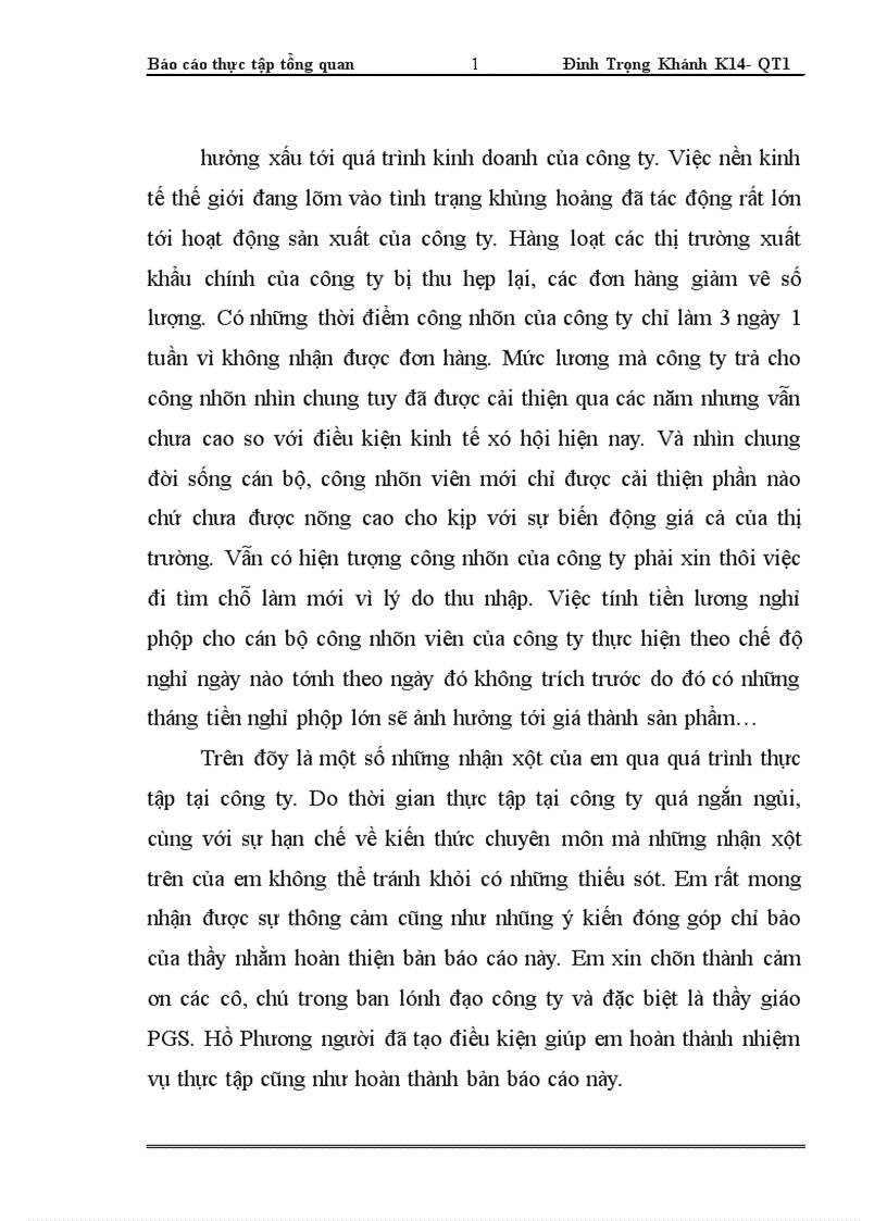 image for page Báo cáo thực tập tổng hợp tại Công ty cổ phần May II Hải Dương