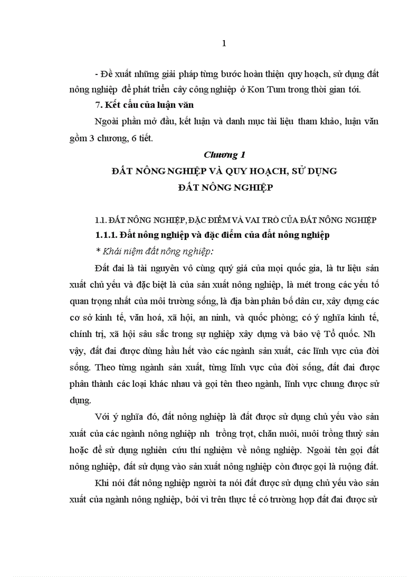 image for page Quy hoạch sử dụng đất nông nghiệp để phát triển cây công nghiệp ở tỉnh Kon Tum