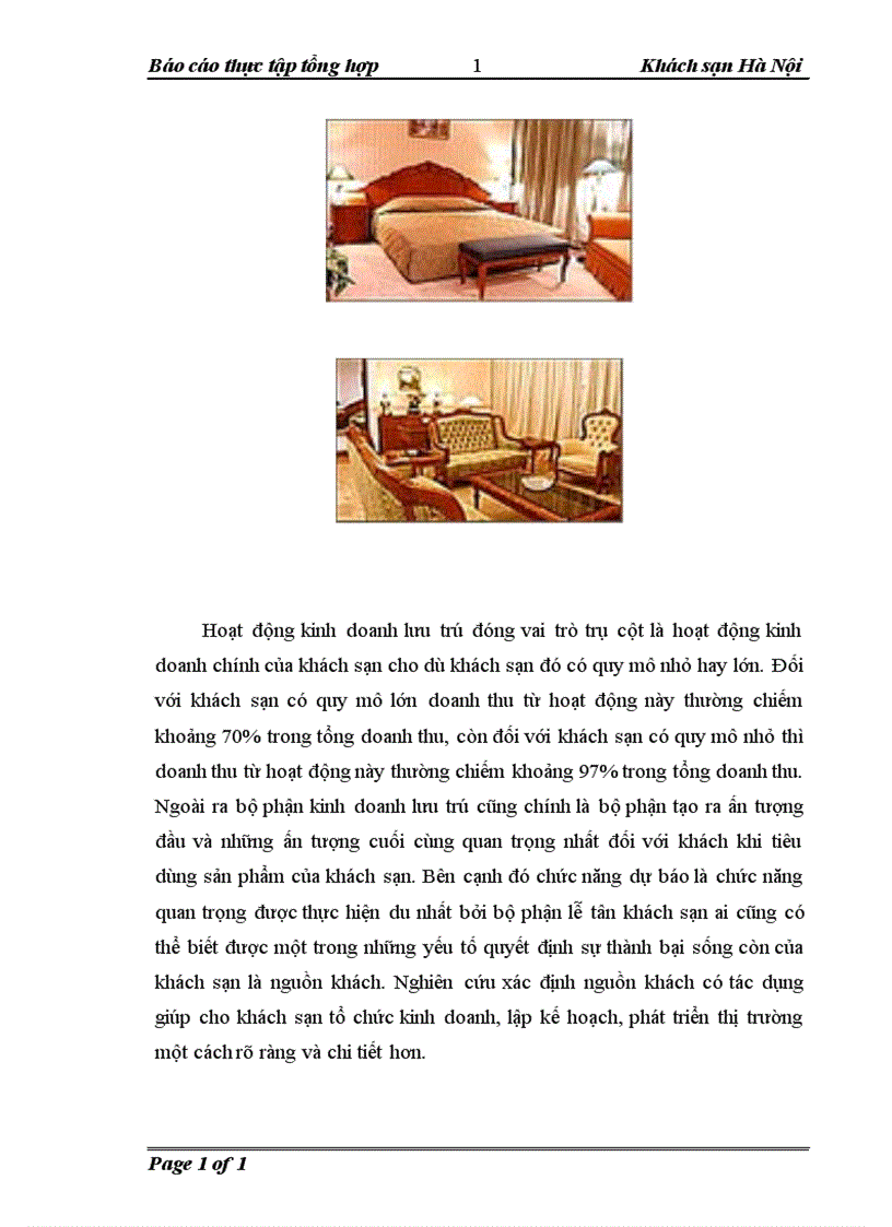 image for page thực tập tổng hợp công ty liên doanh khách sạn Hà Nội