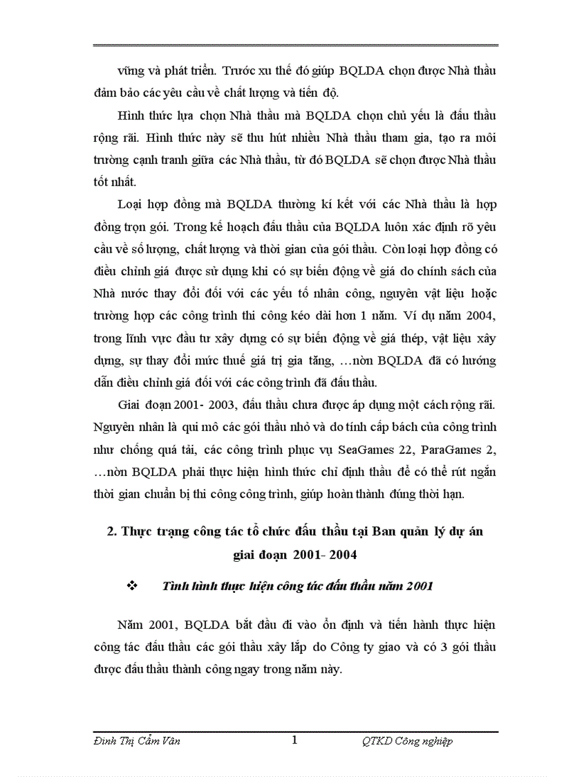 image for page Thực trạng công tác tổ chức đấu thầu tại ban quản lý dự án lưới điện hà nội 1