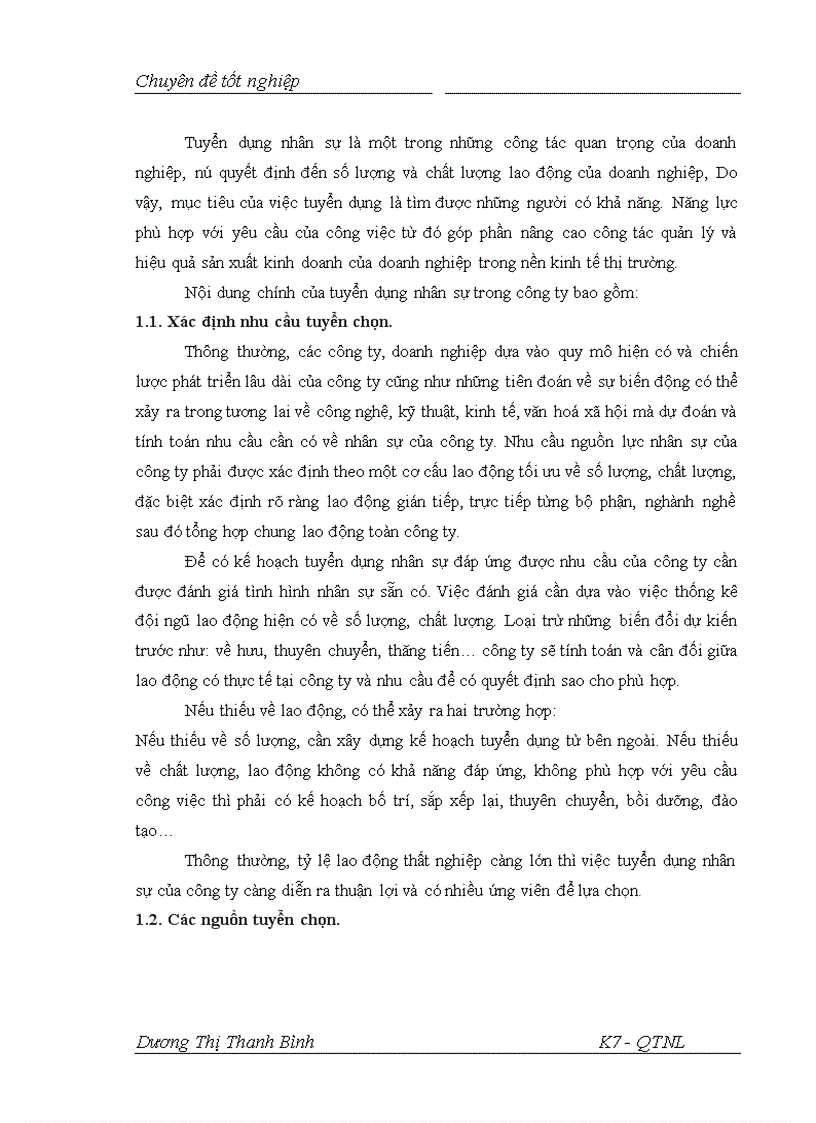image for page Nâng cao hiệu quả công tác tuyển dụng nhân sự ở chi nhánh Công ty TNHH Thương mại Tiếp thị Bến Thành 1