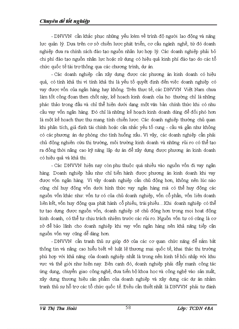 image for page Nâng cao chất lượng cho vay đối với doanh nghiệp vừa và nhỏ của ngân hàng thương mại cổ phần Công Thương chi nhánh Hai Bà Trưng