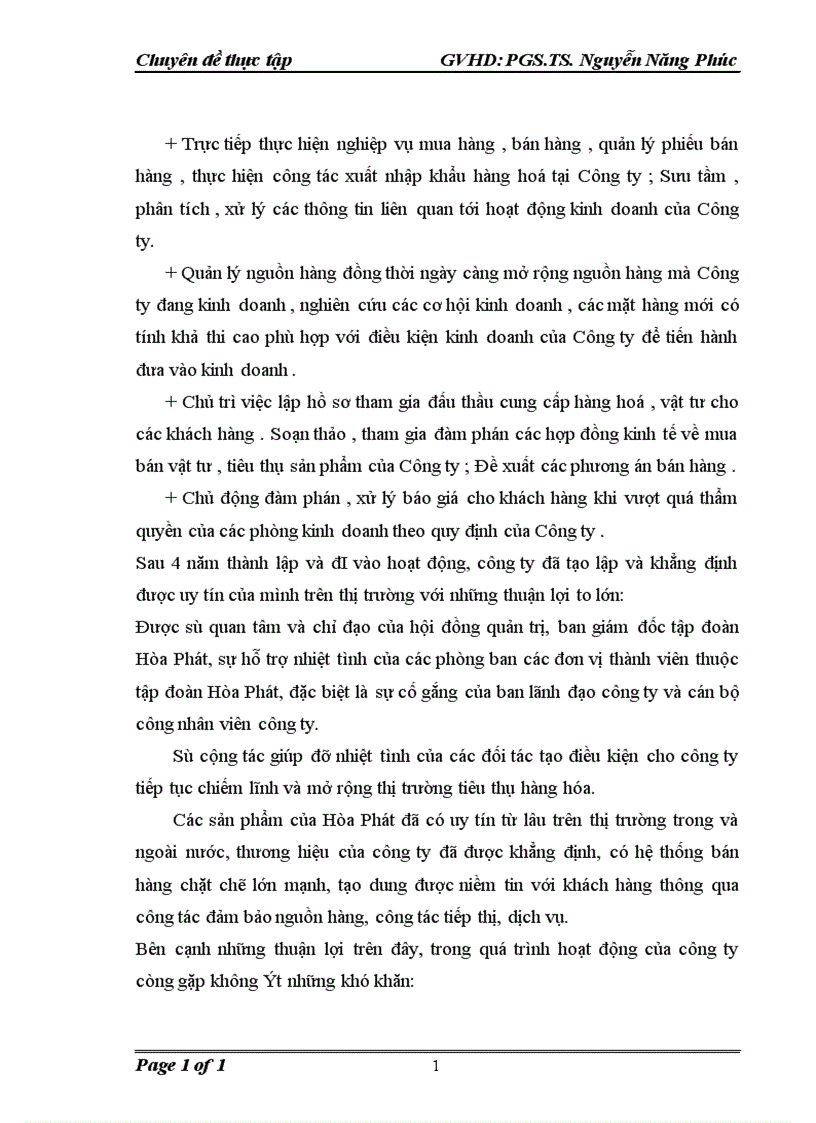 image for page Kế toán bán hàng và xác định kết quả bán hàng tại công ty TNHH thương mại Hoà Phát