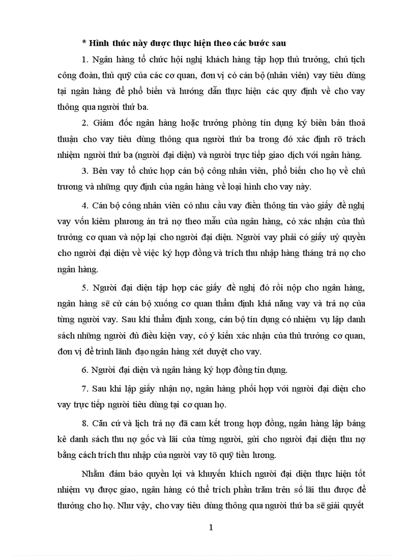 image for page Tín dụng tiêu dùng tại Chi nhánh Ngân hàng Nông nghiệp và phát triển Nông thôn Láng Hạ Thực trạng và giải pháp