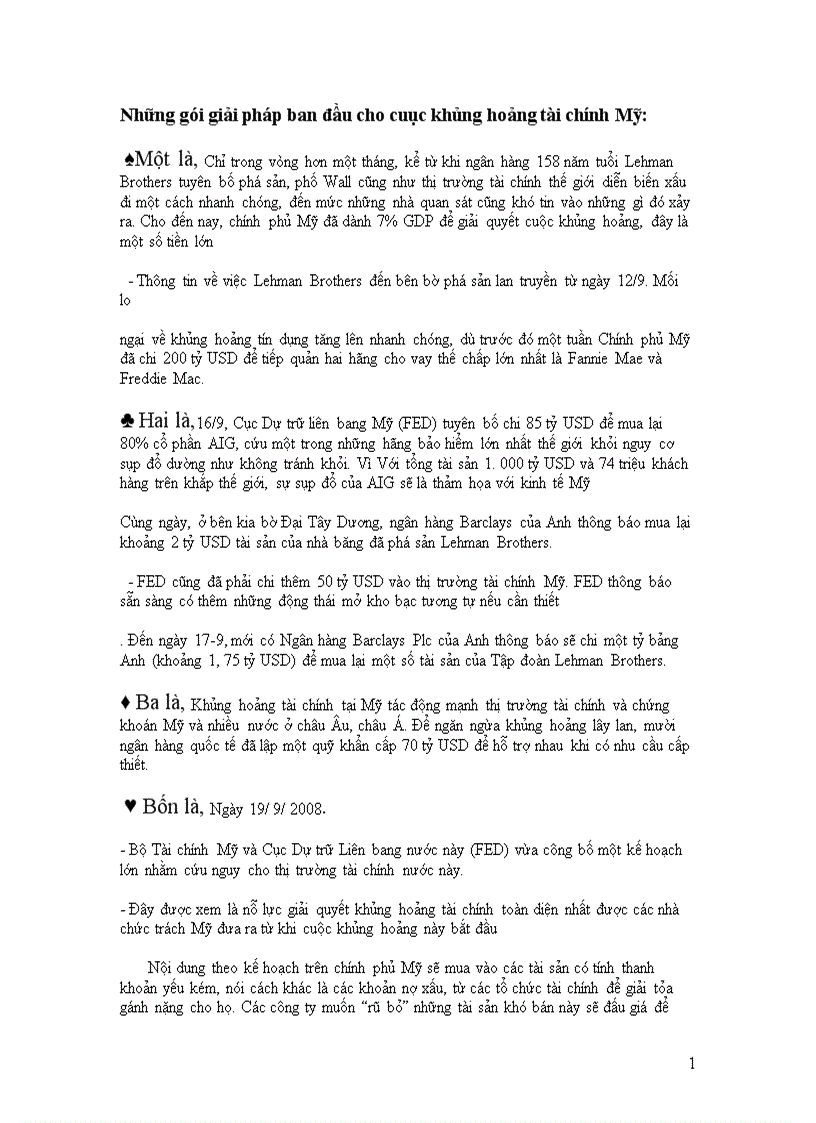 image for page Phân tích nguyên nhân cuộc khủng hoảng tài chính ngân hàng Mỹ năm 2008