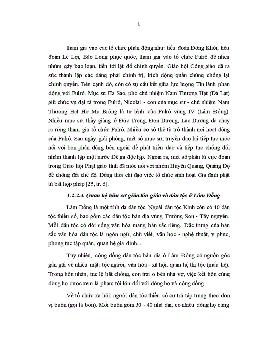 image for page Quản lý nhà nước đối với tôn giáo ở Lâm Đồng hiện nay vấn đề và giải pháp