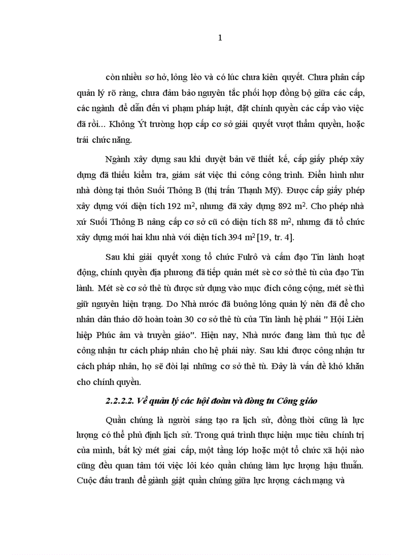 image for page Quản lý nhà nước đối với tôn giáo ở Lâm Đồng hiện nay vấn đề và giải pháp