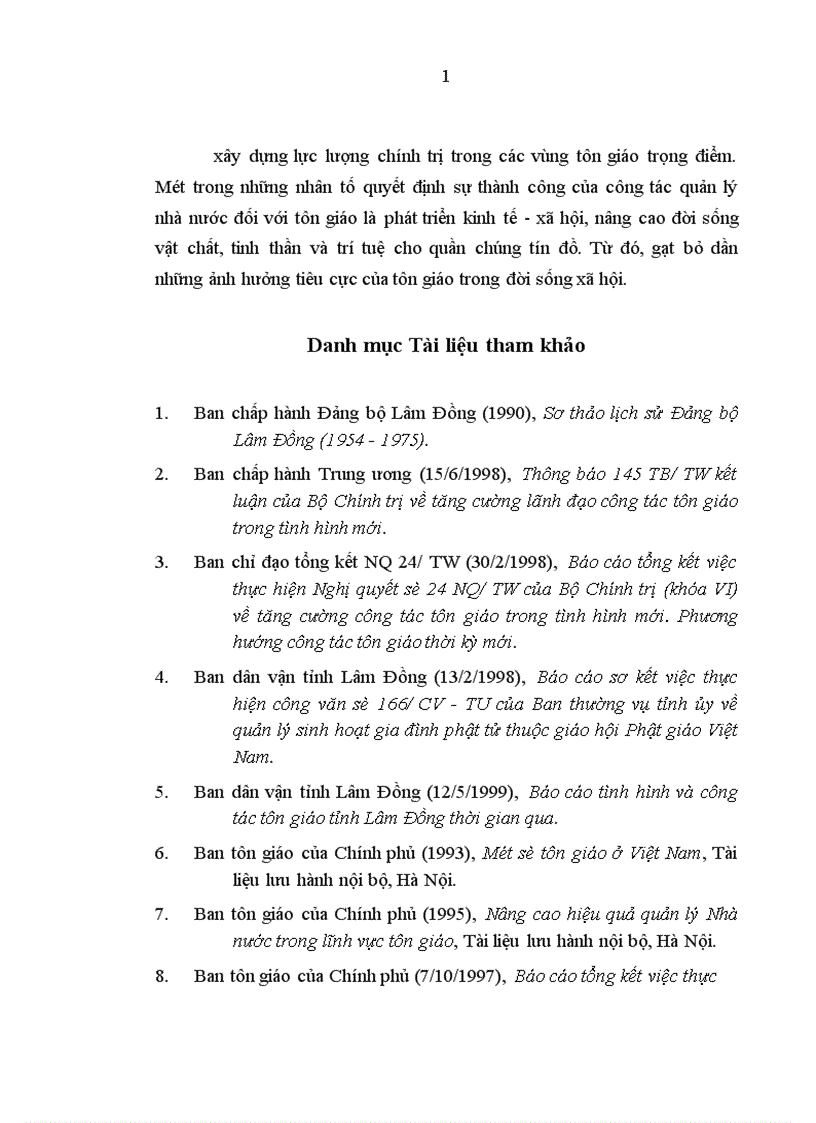 image for page Quản lý nhà nước đối với tôn giáo ở Lâm Đồng hiện nay vấn đề và giải pháp