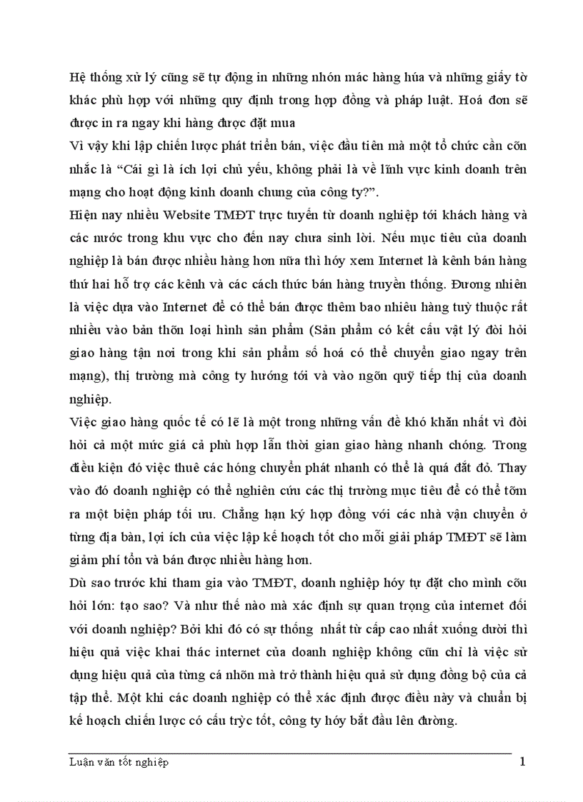 image for page Một số giải pháp phát triển hoạt động bán hàng bằng hình thức thương mại điện tử ở Việt Nam 1