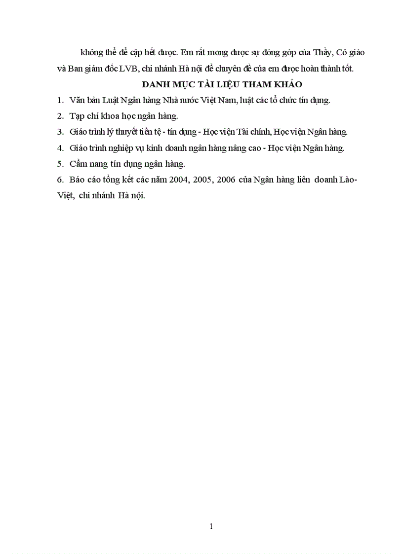 image for page Giải pháp phòng ngừa và hạn chế rủi ro trong kinh doanh tín dụng tại Ngân hàng liên doanh Lào Việt chi nhánh Hà Nội 1